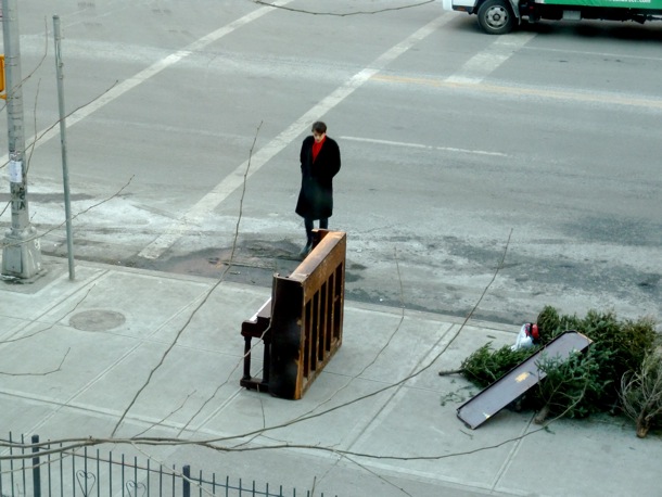 Solo Piano NYC, a 5 minute short film by Anthony Sherin 